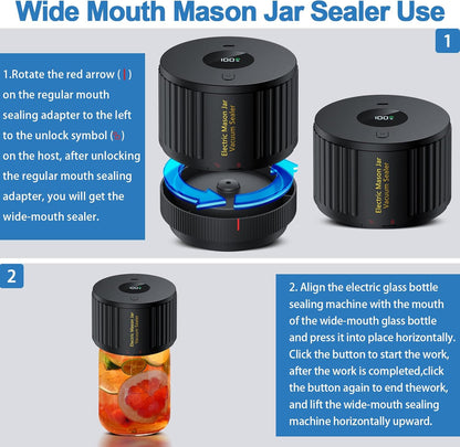 Mason Jar Power Sealer