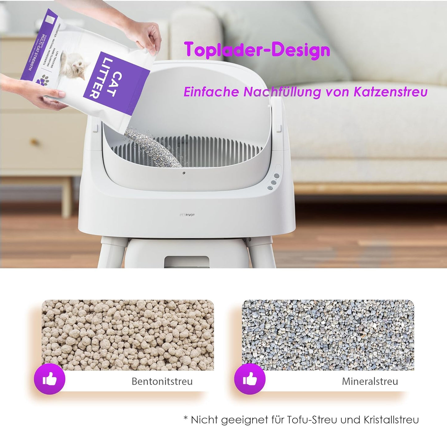 CleanMate Cat Litter Station