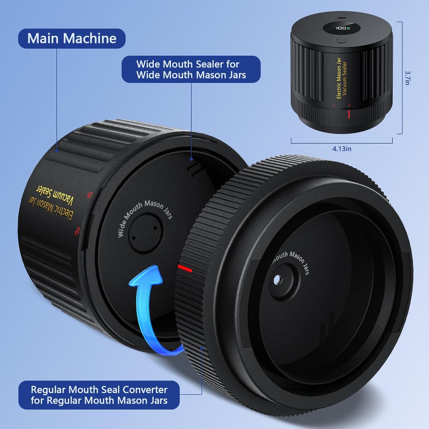 Mason Jar Power Sealer