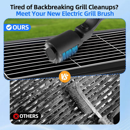 GrillBoss Cordless Power Scrubber Pro