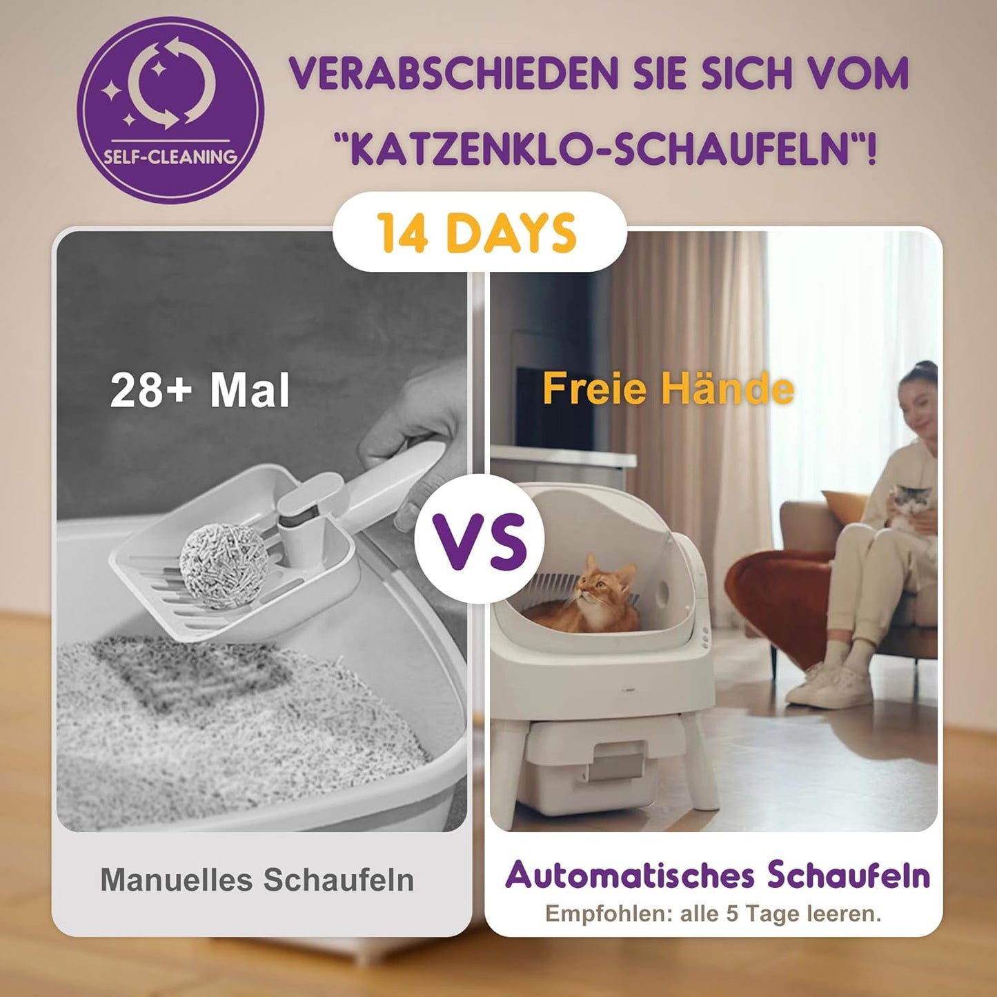 CleanMate Cat Litter Station