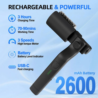 GrillBoss Cordless Power Scrubber Pro