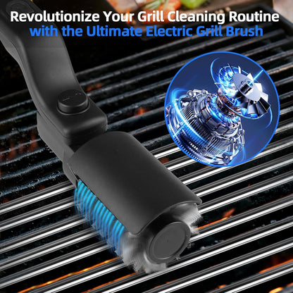 GrillBoss Cordless Power Scrubber Pro